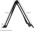 ChromLives Overhead Video Stand Phone Holder, Articulating Arm for Streaming, Baking, Crafting, Tablet Phone Holder