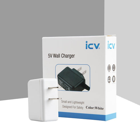 USB Wall Charger – 5V 2A 10W AC Power Adapter for Phone, Tablet and Other USB Powered Devices