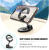 Ywdiml 360 Car Phone Holder, Rotation Adjustable Letter E Design Magnetic Dashboard Smartphone Mount, Automobile