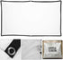RODASS (120Inch) Holographic Rear Projection Screen: Foldable and Portable Anti Crease Indoor Projection Screen