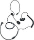 Ptt Mic Earpiece - Two Way Radio Headset Behind The Head Ear Piece for Midland 2 Pin Walkie Talkie