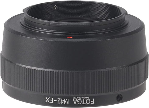 FocusFoto M42-FX M42 42mm X-H2,X-H2S,X-T5,X-T4,X-T3,X-E4,X-T200,X-T100,X-T30 II,X-T20,X-Pro3,X-Pro2,X-S10 Adapter