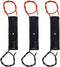WAYLLSHINE 3Pcs 1 x 1.5V AA Battery Spring Clip Black Plastic 1 x