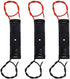 WAYLLSHINE 3Pcs 1 x 1.5V AA Battery Spring Clip Black Plastic 1 x