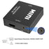 BJardinier 3.5mm 4K*2K@30HZ, 3D, 1080P PS3, PS4, PS5 HDMI Audio Extractor Splitter,HDMI to Audio Adapter, Compatible