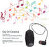 Jectse Retractable Headphones, HiFi Stereo Business Headphones with Power Display, Single Earpiece for Office