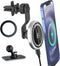 Magnetic Wireless Car Charger with Extended Arm, Phone Holder, Car Air Vent Mount, 15W Fast Charging
