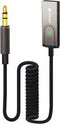 Bluetooth 5.3 to Aux Adapter for Car, USB to 3.5mm Bluetooth Receiver for Hands-Free Call and Music
