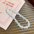 Meefisher 2 PCS Blue Bear Flower Beaded Mobile Phone Charms Lanyard Aesthetic Sweet Cute Phone Wrist Strap Anti-Lost