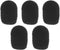 Veemoon 5pcs Conductive Touch Screen Stylus Tips, Capacitive Silicone Rubber Pen Nibs for Touch Screens Handwriting