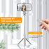 Jectse 65mm 88mm, BT Selfie Stick Tripod, Adjustable Height with Wireless Remote and Foldable Stand, Compatible