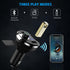 Criacr Aux Bluetooth Adapter for Car - Hands-Free Call Dual Ports Charger, FM Radio Transmitter Receiver, Mp3 Audio