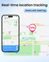 VVyL GPS Tracker Device for Car and Vehicles: Mini Hidden Magnetic no Subscription Trackers for Tracking Kids Elderly