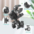 Super Clamp Double Camera Clamp, Double Mount Clamp Bracket Magic Arm with Ball Head for Light Stand, Photography