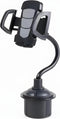 Bokexing Car Cup Holder Phone Mount, Automotive 360 Rotatable Adjustable Gooseneck Height Cell