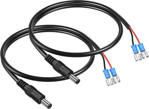 GINTOOYUN Trail Camera Power Cord, DC External Power Cable for Portable Power Banks, Solar Panels, Wildlife Cameras