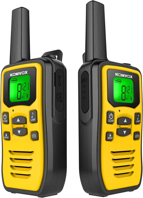 Professional Walkie Talkies for Adults, Rechargeable Long Range Two Way Radios with NOAA Weather Alert