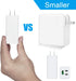 NewWay 65W 3 Port PD QC 3.0 USB-C Fast Charger - Foldable USB-C Wall Charger for Laptops, Smartphones, and iPhone 15