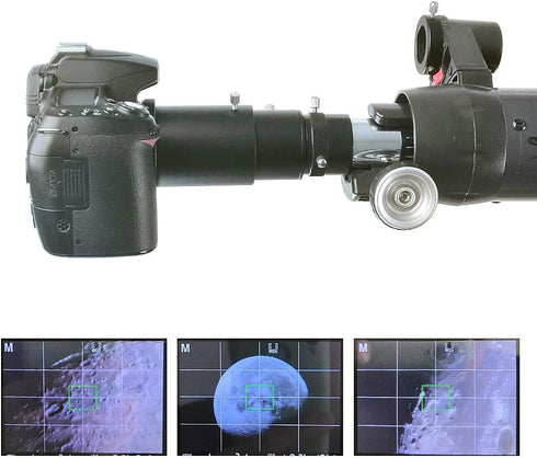 Telescope Camera Adapter for Prime-Focus or Eyepiece-Projection Photography
