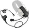 Microphone & PTT for Walker's Razor Noise Cancelling Headphones, Airsoft (Black)