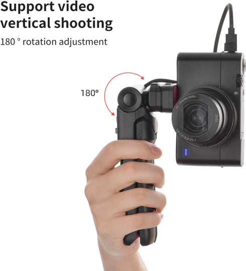 Newmowa Mini Shooting Grip, Vlog Camera Grip for Sony, Vlogger Grip for Sony ZV1 RX100 VII RX100M2 RX100M3 RX100M4