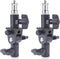 WELLMAKING 2PCS U Shape Tilt Adapter, Swivel Mount Umbrella Holder Light Stand with Standard 1/4 to 3/8 inch Screw
