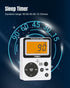 PRUNUS Pocket AM FM Radio Portable with Stereo Earphone, Battery Operated by 2 AAA, Digital Radio J-159 (No Speaker)