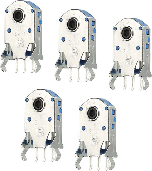 MECCANIXITY Mouse Wheel Encoder 11mm, 300W Time Accurate Decoder Rotary Scroll Wheel Encoder, 5 Pcs