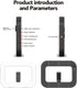 Nagnahz 8000mAh Smartphone Ring Selfie Light Kit Handheld LED Mobile Video Stabilizer Fill Lighting Rig Lights Built