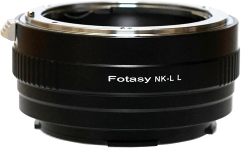Fotasy NK F Mount Lens to L Mount Adapter | Compatible with Panasonic S1 S1H S1R S4 S5 Leica SL SL2