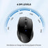 TECKNET Bluetooth Mouse, 4800 DPI Computer Mouse, 2-Year Battery Wireless Mouse 6 Adjustable DPI, 6 Buttons Compatible with Laptop/Windows/Computer