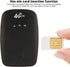 ciciglow 4G 140 Countries Mobile Hotspot Router, Portable Router with SIM Card Slot, Pocket Device with LED Display