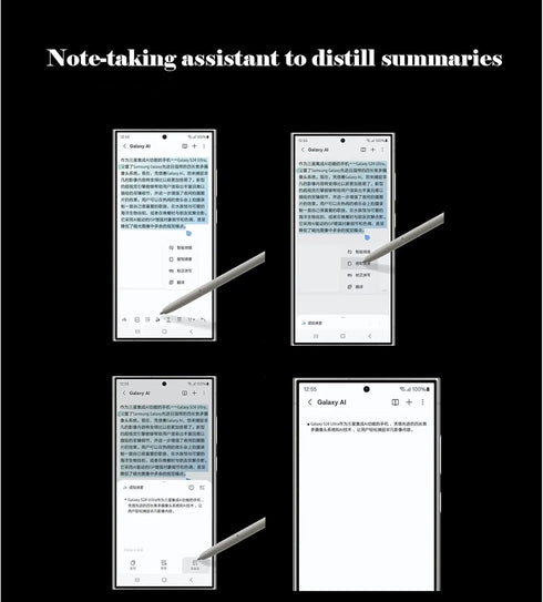 Galaxy S24 Ultra S Pen Replacement for Samsung Galaxy S24 Ultra, 0.7mm Fine Tip for Precision, US Version,