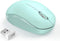 seenda Wireless Mouse, Mint Green, 2.4G Noiseless Mouse with USB Receiver for PC, Tablet, Laptop