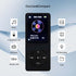 MP3 Player 128GB with Speaker Earphone, Portable HiFi Lossless Sound Mini Music Player, Voice Recorder, E-Book, HD