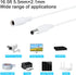 Power Extension Cable 16.5ft, 2.1mm x 5.5mm Plug for 12V DC Adapter Cord, CCTV Security Camera, IP Camera