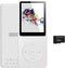 imkavery 128GB MP3 Player with Bluetooth 5.2, Portable White Music Player for Kids