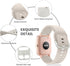 Bands Compatible with ID205L Smart Watch, 19mm Quick Release Soft Silicone Fadeless Pattern Printed Floral Replacement Band for ID205L, ID205G ID205 ID205U ID205S