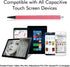 Spring Rope Touch Pen, Resistive Touchscreen Hard Tip Stylus for POS, PDA, Industrial PC, Car Navigator (Red)