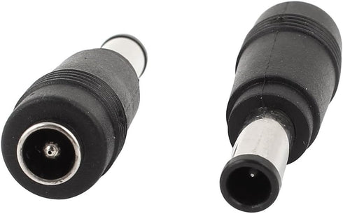 uxcell 5 Pcs 6.0mmx4.0mm Male to 5.5x2.5mm Female DC Power Jack with Pin