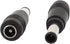 uxcell 5 Pcs 6.0mmx4.0mm Male to 5.5x2.5mm Female DC Power Jack with Pin