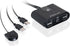 IOGEAR 2.0 2x4 2 4 480Mbps GUS402 USB Peripheral Switching Hub - PC Share To USB Devices - Up To - Mobile Devices