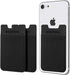 Sinjimoru Basic Cell Phone Wallet Stick on, Card Holder for Back of Phone, Adhesive Stretchy iPhone Wallet, Sinji Pouch