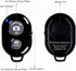EszkozTA Cellphone Remote Shutter for Smartphones and Tablets, AOQIYUE Wireless Camera Remote Control Compatible