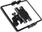 Tablet Phone Mount with Clamp - Timewall Universal iPad iPhone Holder Stand for Spin Bike