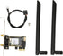 GOWENIC 6E PCIe Card, AW XB530NF MT7922 RZ616 2.4G 5G 6Ghz Tri Band Bluetooth 5.2 Network Card Adapter for Desktop PC