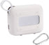 Silicone Cover Case for JBL Go 4 Waterproof Bluetooth Speaker, Portable Travel Case with Carabiner - Grey