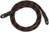 Camera Strap Vintage 100cm Nylon Climbing Rope Camera Neck Shoulder Strap for Micro Single and DSLR Camera (Black/Red)