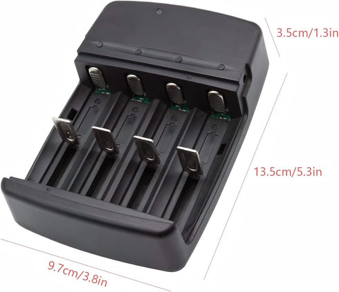 USB Universal Smart Battery Charger for 3.2V LiFePO4 Batteries