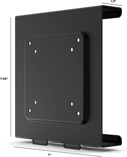 HumanCentric Mount for Dell OptiPlex Micro Form Factor Case, VESA, Under Desk and Wall Mount Compatible